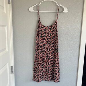Soprano Pink and Gray Floral Top